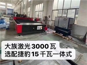 激光切割专用螺杆机案例