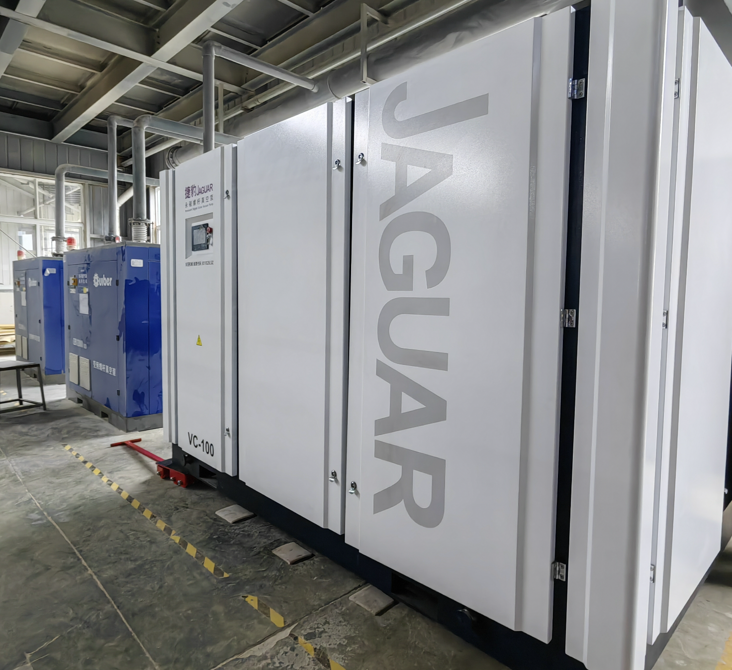 广东家居板材公司采购75KW捷豹永磁变频真空泵